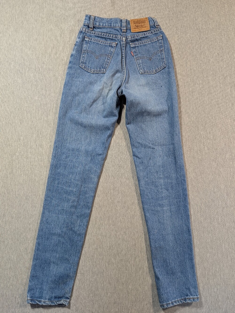 Vintage Levi's 531 Jeans Women's 26 Blue High Waist 90's - Picture 9 of 11